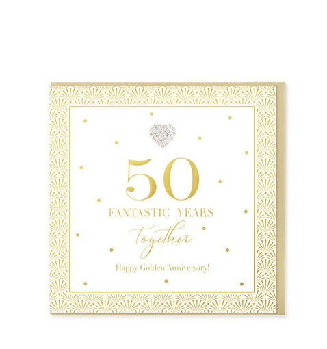 Picture of 50 FANTASTIC YEARS BIRTHDAY CARD